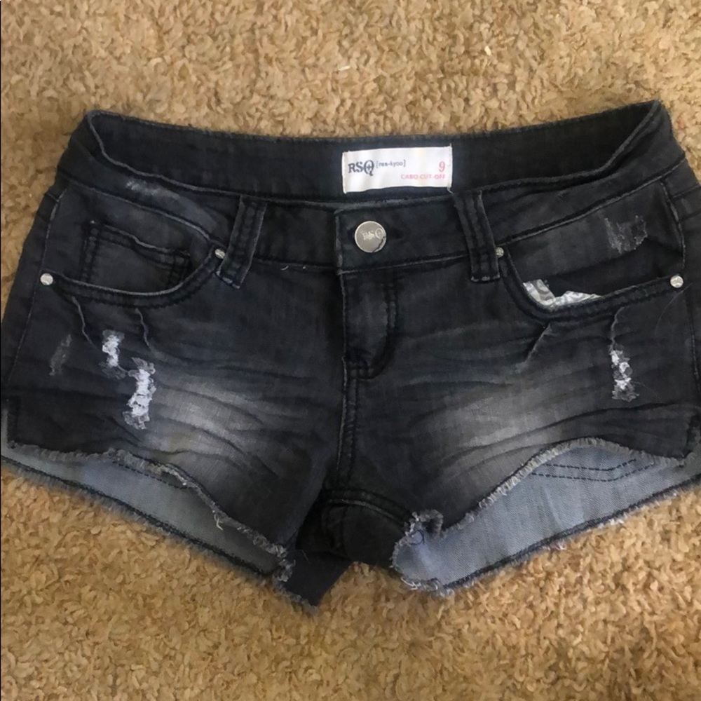 RSQ black shorts